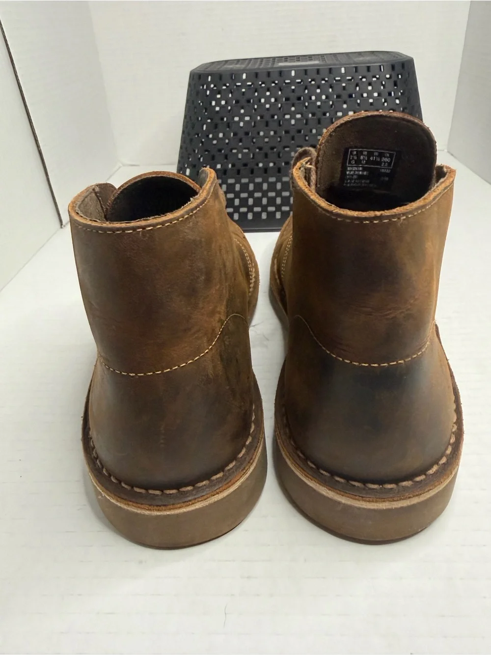 Clarks Bushacre 2 Chukka Boots Mens 8.5 Brown Leather Desert Boots 260341353095